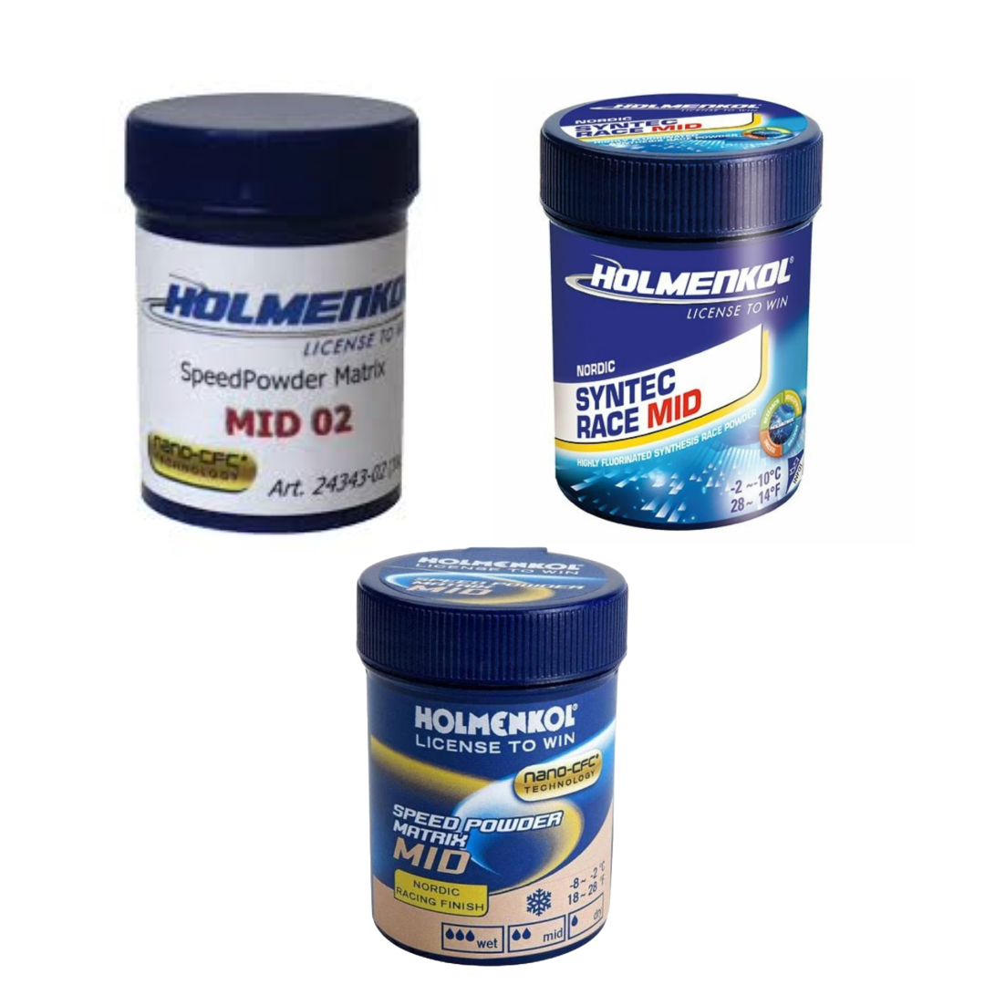 An image representing the Fluoro Base Waxes & Powders product collection on | Skiwax.ca