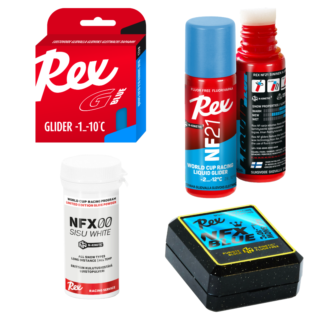 An image representing the Rex Glide Wax product collection on | Skiwax.ca