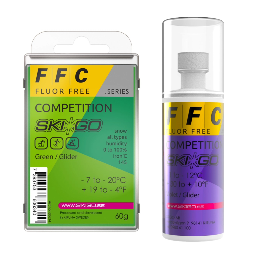 An image representing the Ski*Go FFC Competition Glide Wax product collection on Skiwax.ca