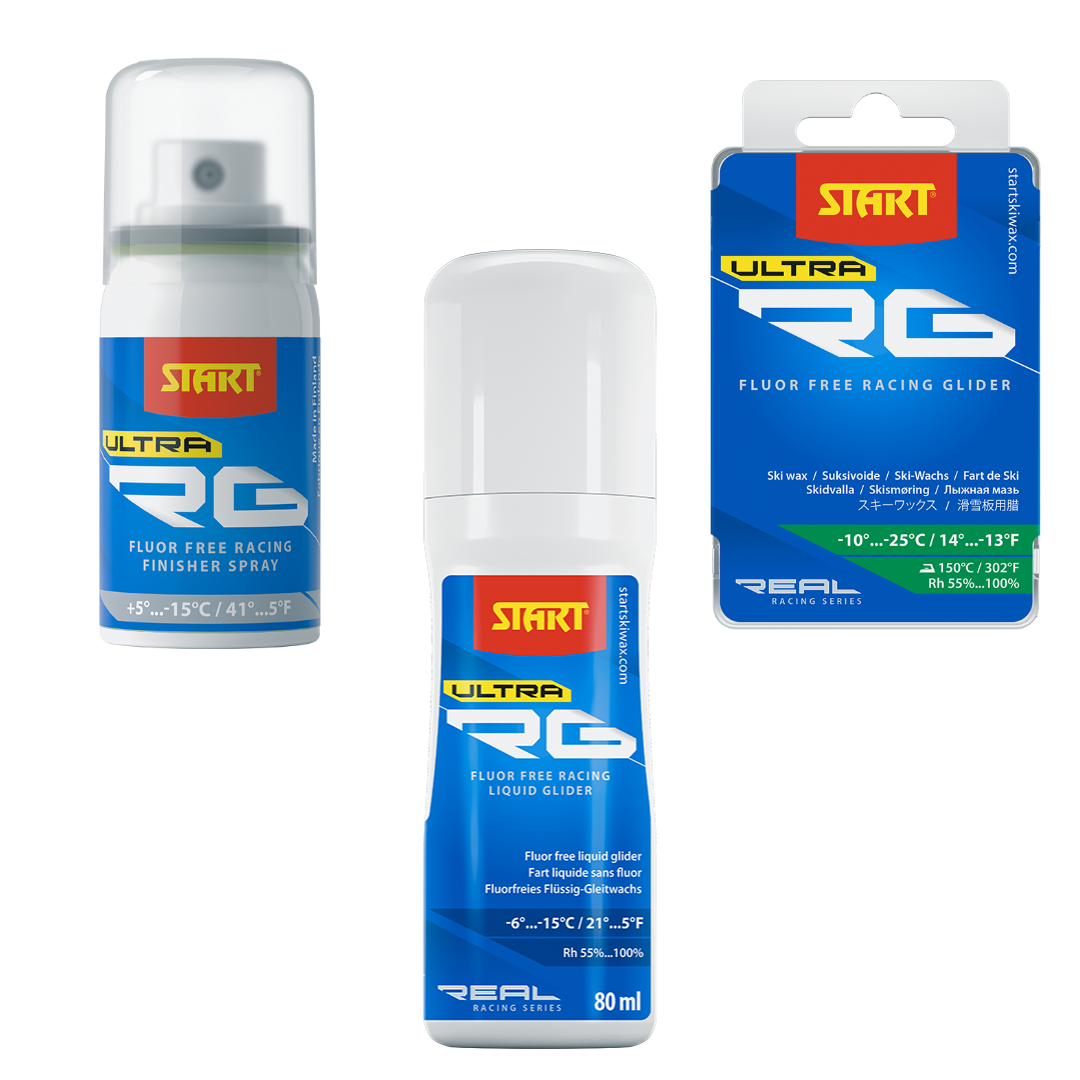An image representing the Start RG Ultra Glide Wax product collection on | Skiwax.ca
