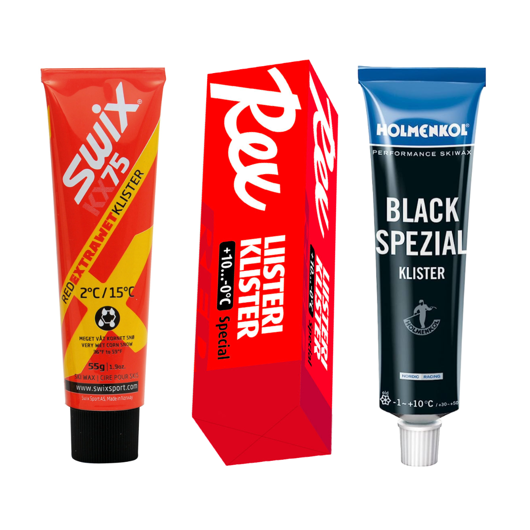 An image representing the Wet Snow Klisters product collection on | Skiwax.ca