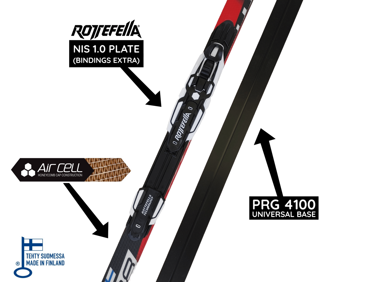 A product picture of the Peltonen ZENITH CAP 2016 Waxable Classic Skis B-GRADE MINOR DEFECTS