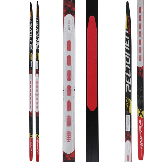 A product picture of the Peltonen INFRA X SKIN 2.0 2020 207cm Stiff Classic Skis B-GRADE MINOR DEFECTS