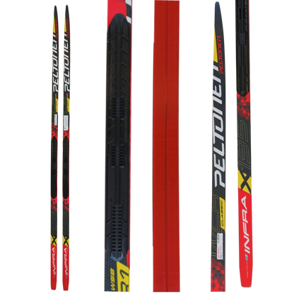 A product picture of the Peltonen INFRA X WET TRACK 2020 Classic Skis A-GRADE CLEARANCE