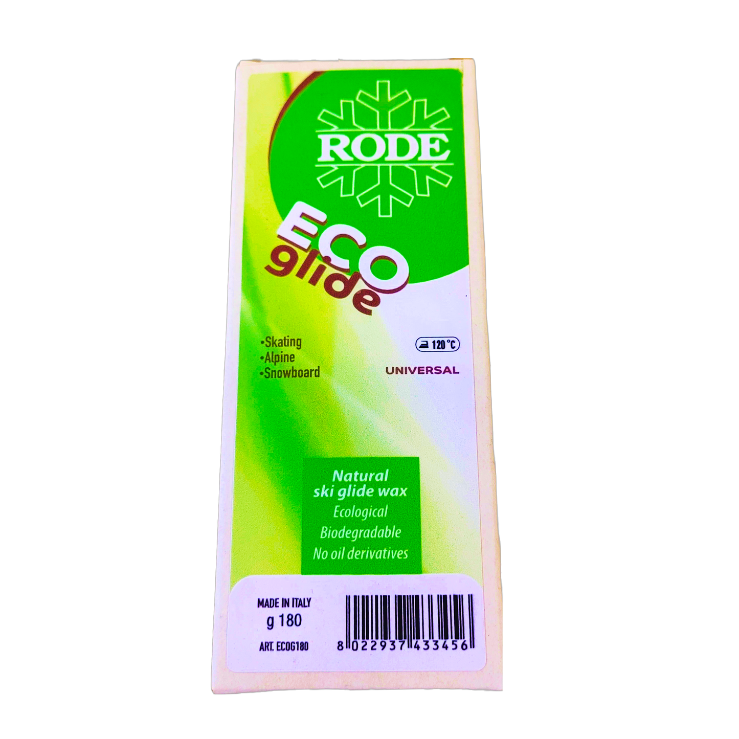 A product picture of the Rode Eco Glider Melt Wax
