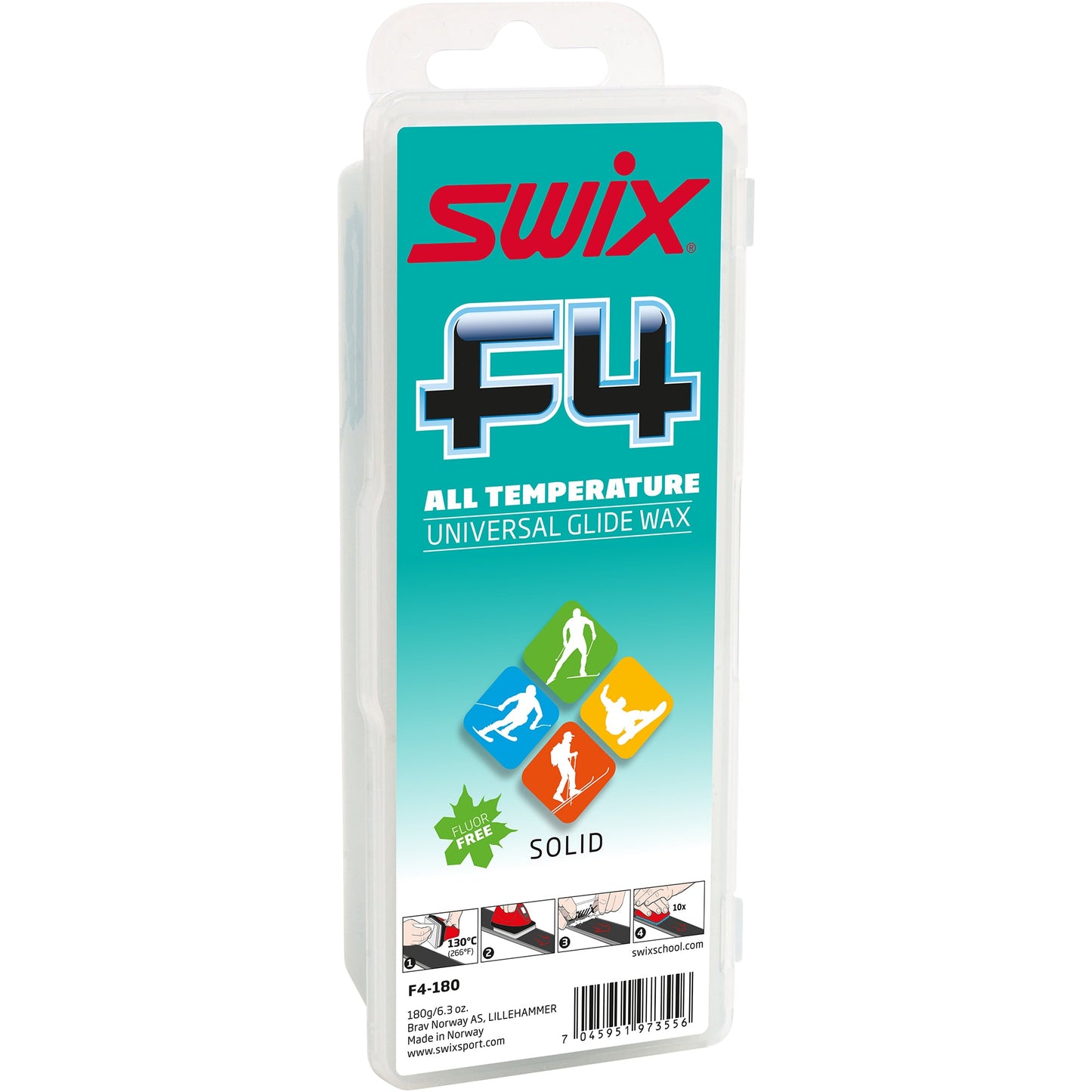A product picture of the Swix F4 Universal Wax