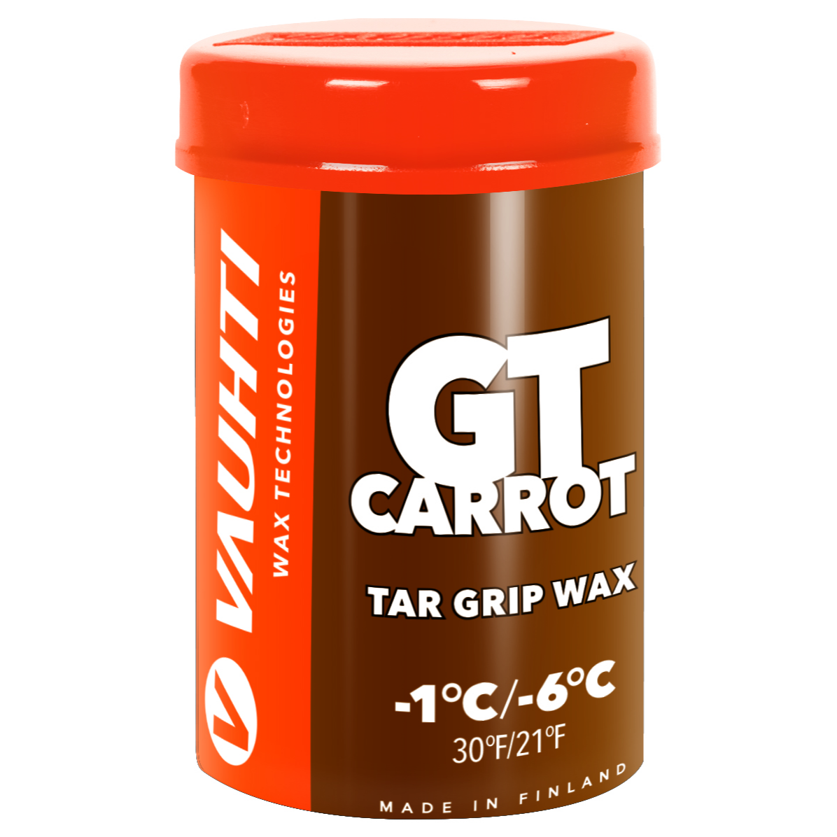 A product picture of the Vauhti GT CARROT Hardwax