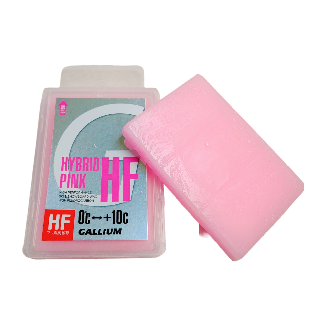 A product picture of the Gallium PINK HF Paraffin