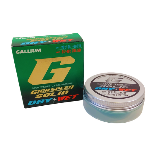 A product picture of the Gallium GIGA SPEED Dry & Wet Pucks