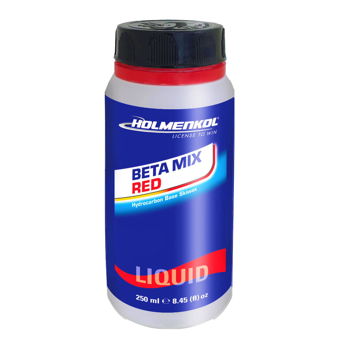 A product picture of the Holmenkol Betamix RED Basewax Liquid (-4C/-14C)