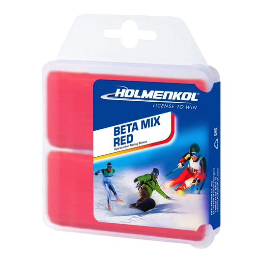 A product picture of the Holmenkol Betamix RED Melt Basewax