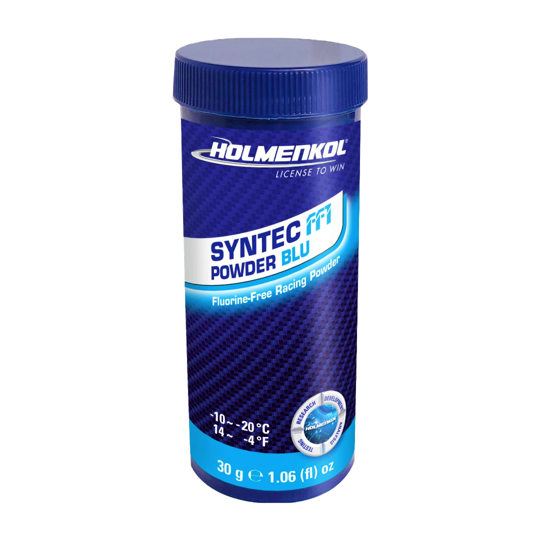 A product picture of the Holmenkol Syntec FF1 Powder BLU