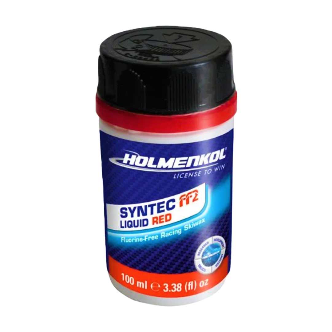 A product picture of the Holmenkol Syntec FF2 Liquid RED