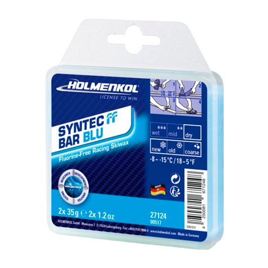 A product picture of the Holmenkol Syntec FF Bar BLU