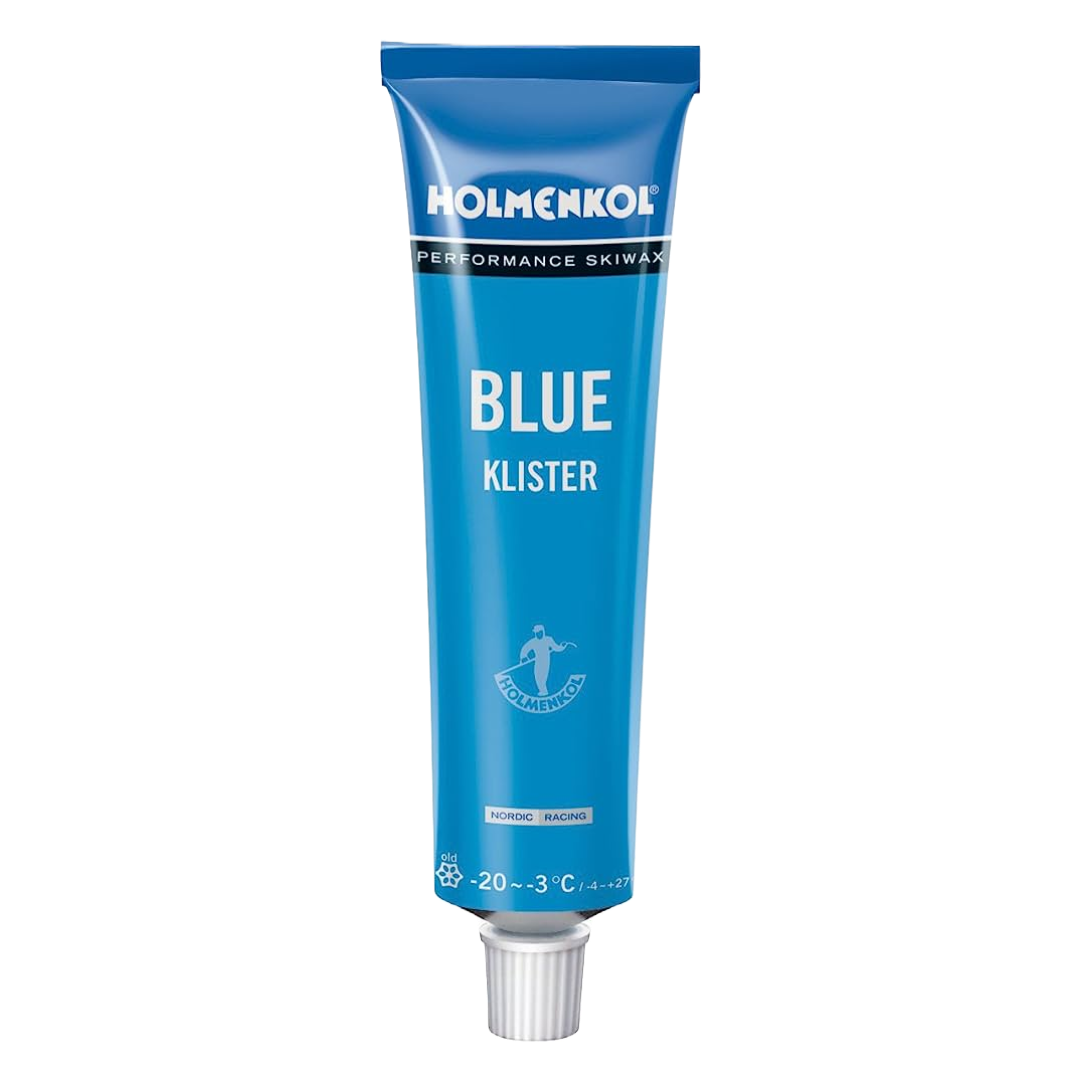 A product picture of the Holmenkol Klister Blue