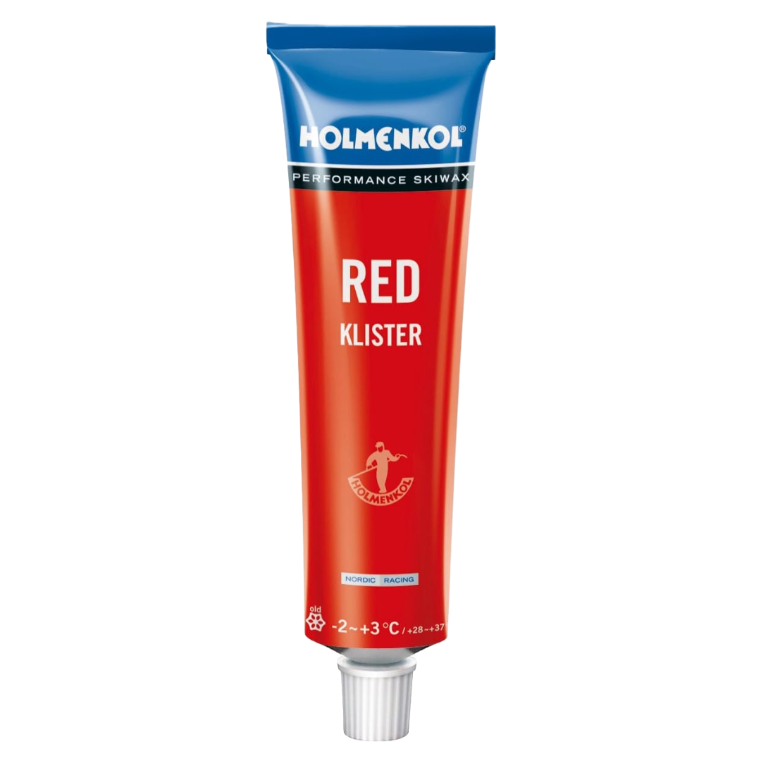 A product picture of the Holmenkol Klister Red