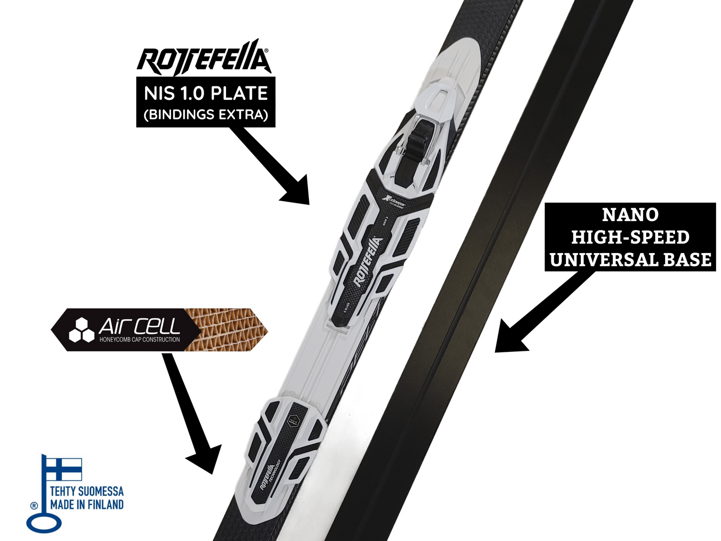 A product picture of the Peltonen INFRA C Classic Skis CLEARANCE