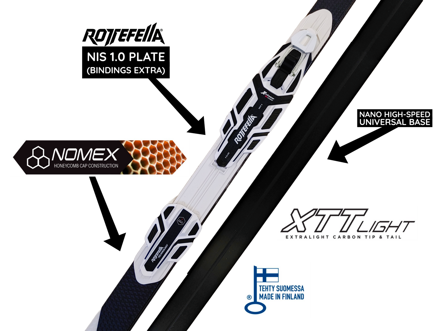 Peltonen INFRA X UNIVERSAL/COLD Classic Skis