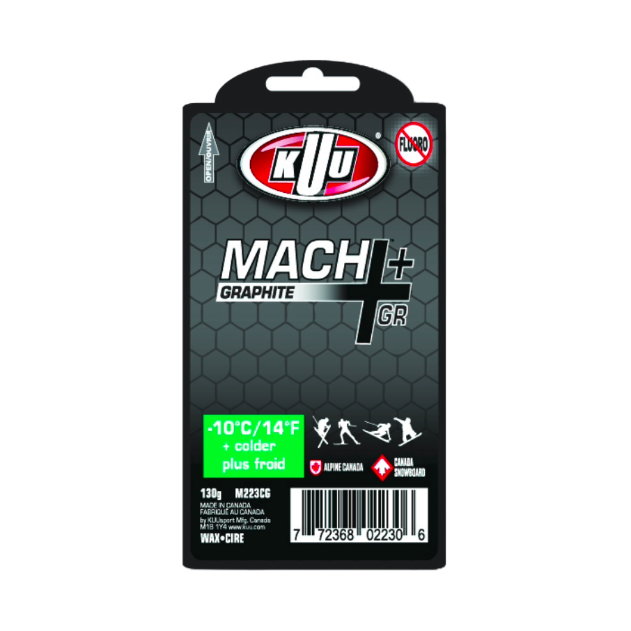 A product picture of the Kuu MACH+ Graphite Cold Green (-10C/-30C) | 130g