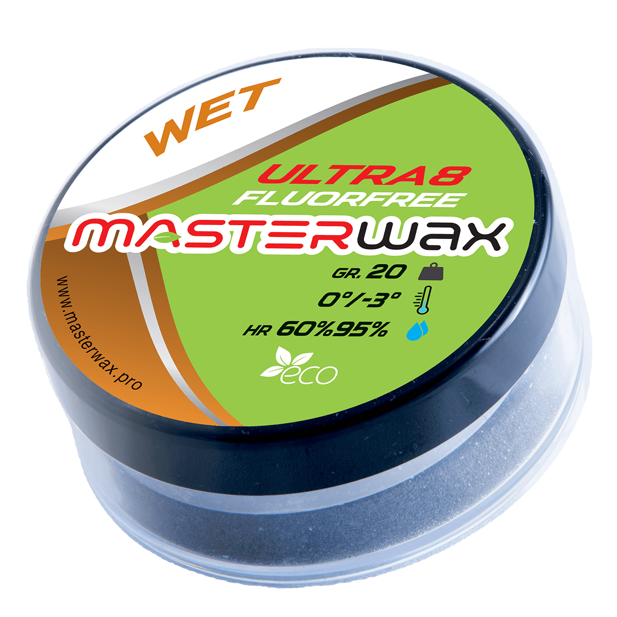 A product picture of the MasterWax Ultra8 FLUORFREE Wet