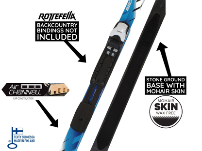 A product picture of the Peltonen Mountain Off-Track Classic SKIN 2016 Skis 53-49-51mm Sidecut 