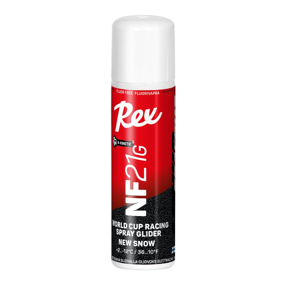 A product picture of the Rex Wax NF21G Black `New Snow` Liquid Glider