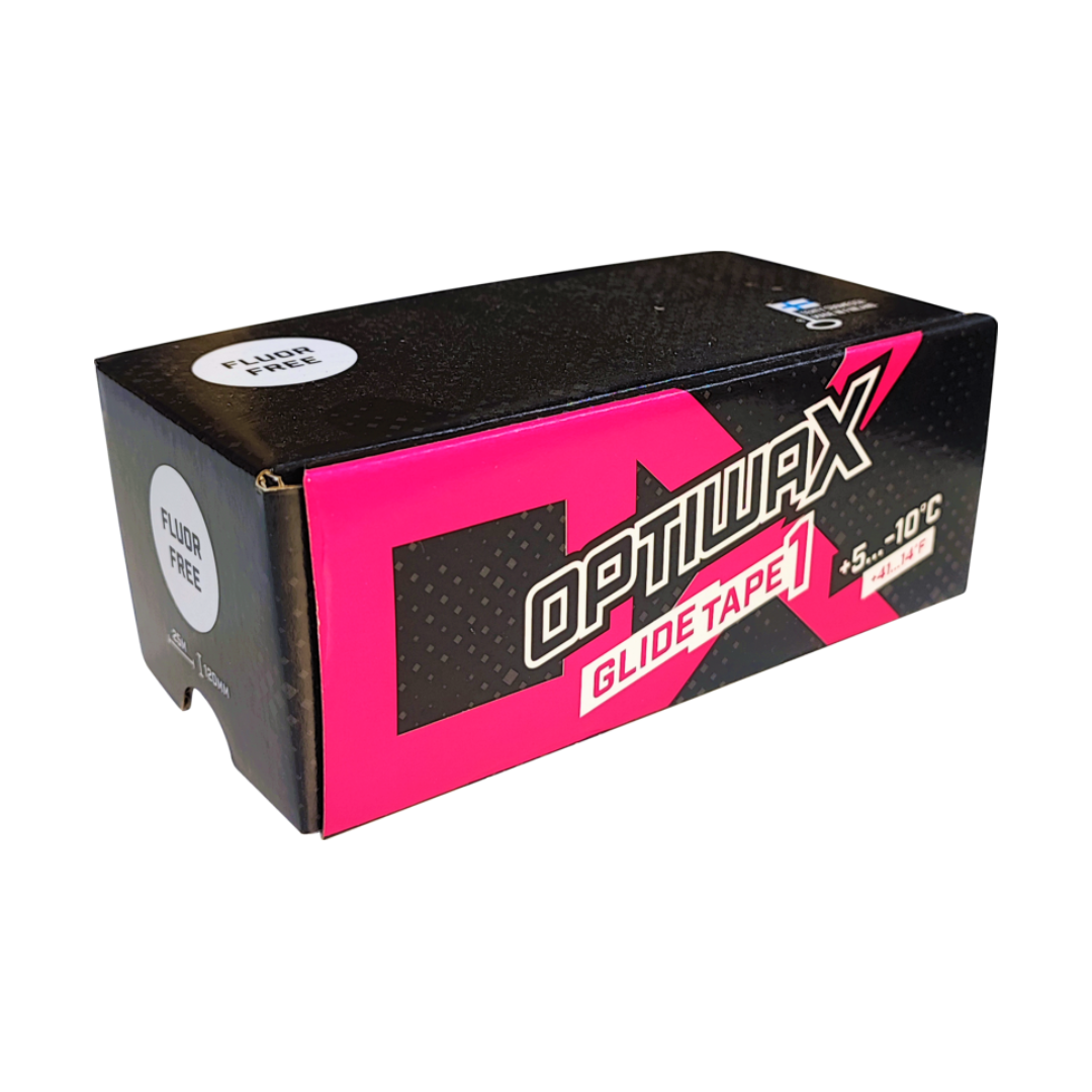 A product picture of the Optiwax HydrOX Glide Tape 1 Wide