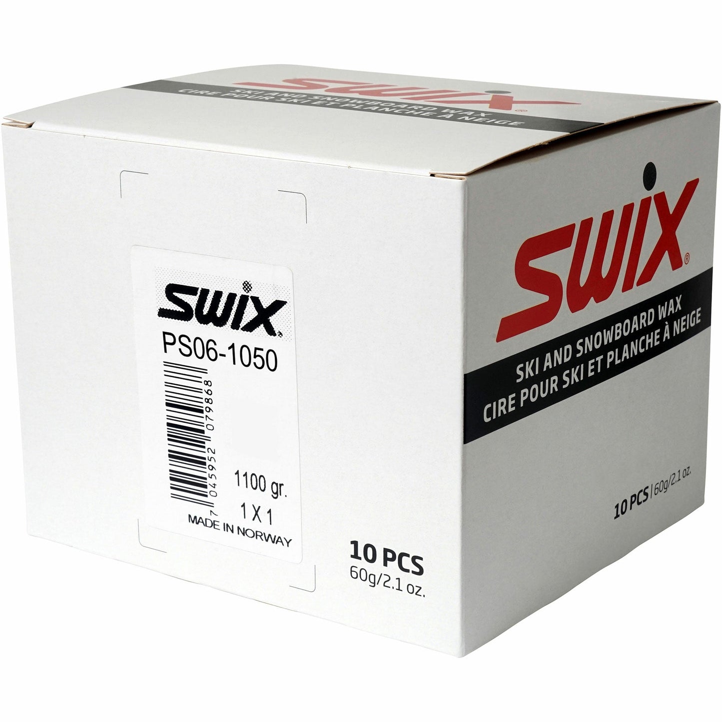A product picture of the Swix PS6 Blocks for T60 Wax Machine, -6°C/-12°C