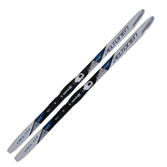 Peltonen Delta Wax Classic - 120cm | Base Damage with Basic Screw Bindings