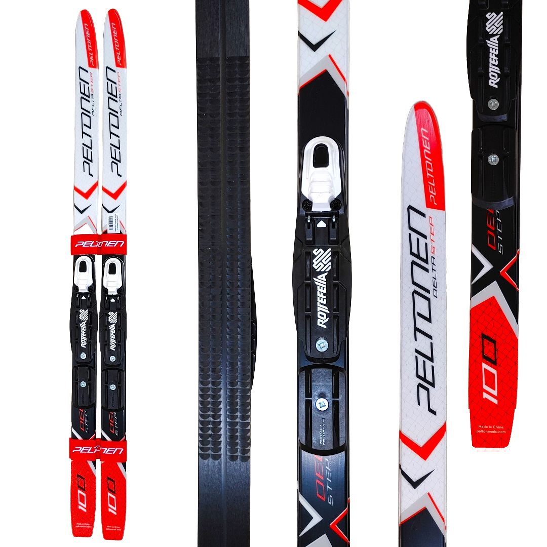 A product picture of the Peltonen Delta Jr Step Classic Ski Kit