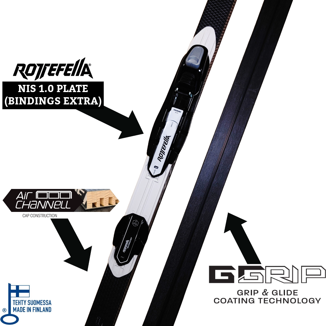 A product picture of the Peltonen Facile G-Grip NIS Classic Skis CLEARANCE