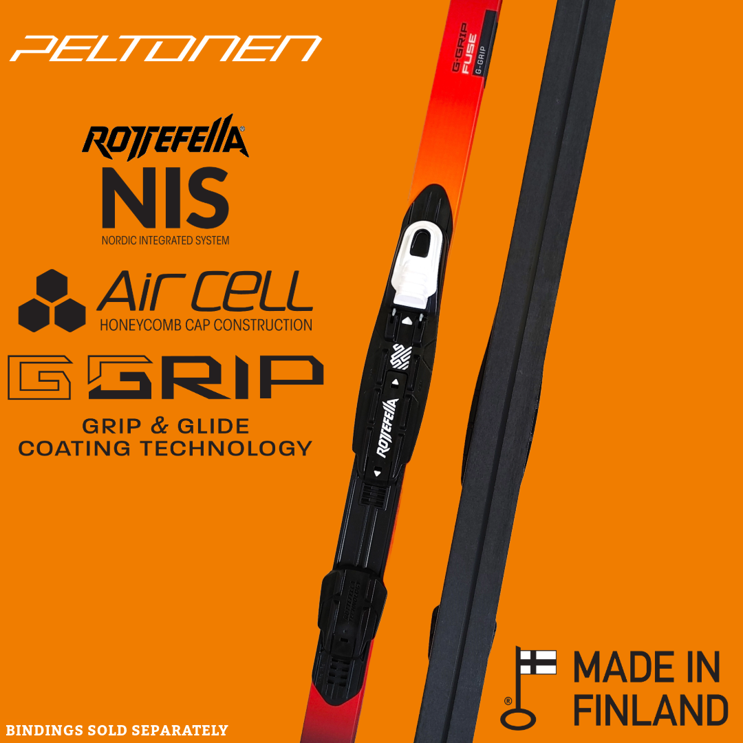 A product picture of the Peltonen FUSE G-GRIP Classic Skis