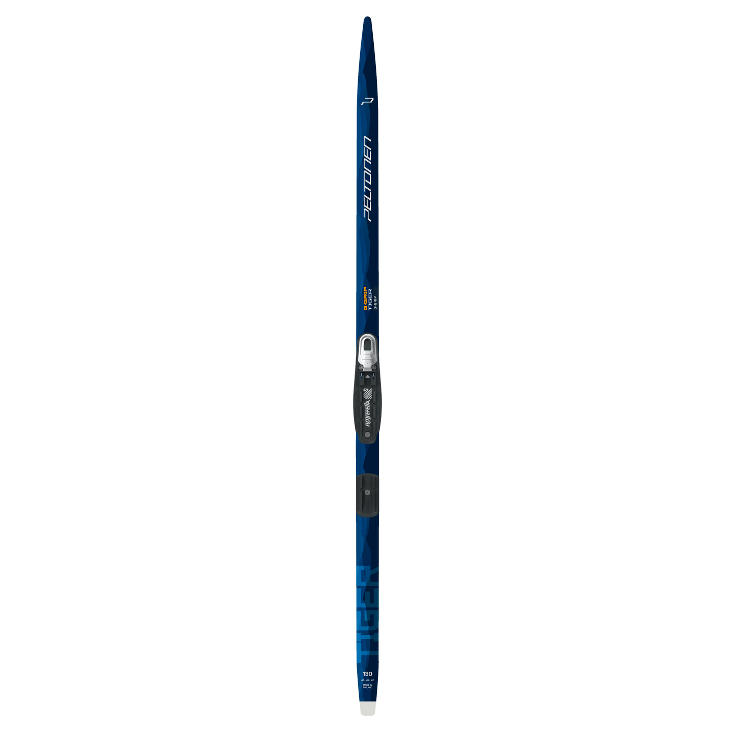 A product picture of the Peltonen TIGER G-GRIP Classic Skis + BASIC NNN Bindings & Holders