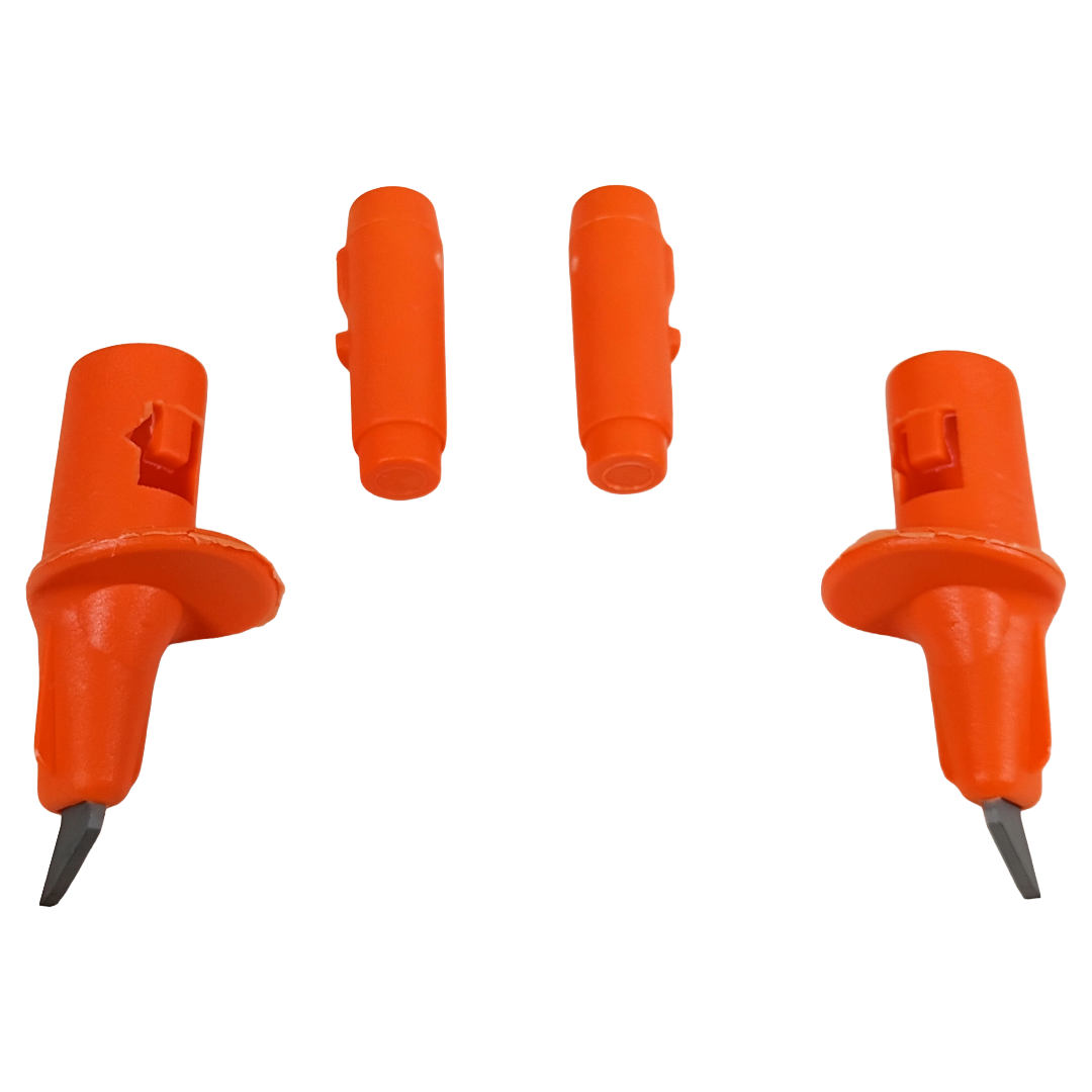 A product picture of the Peltonen Rollerski Tips with Quick Release