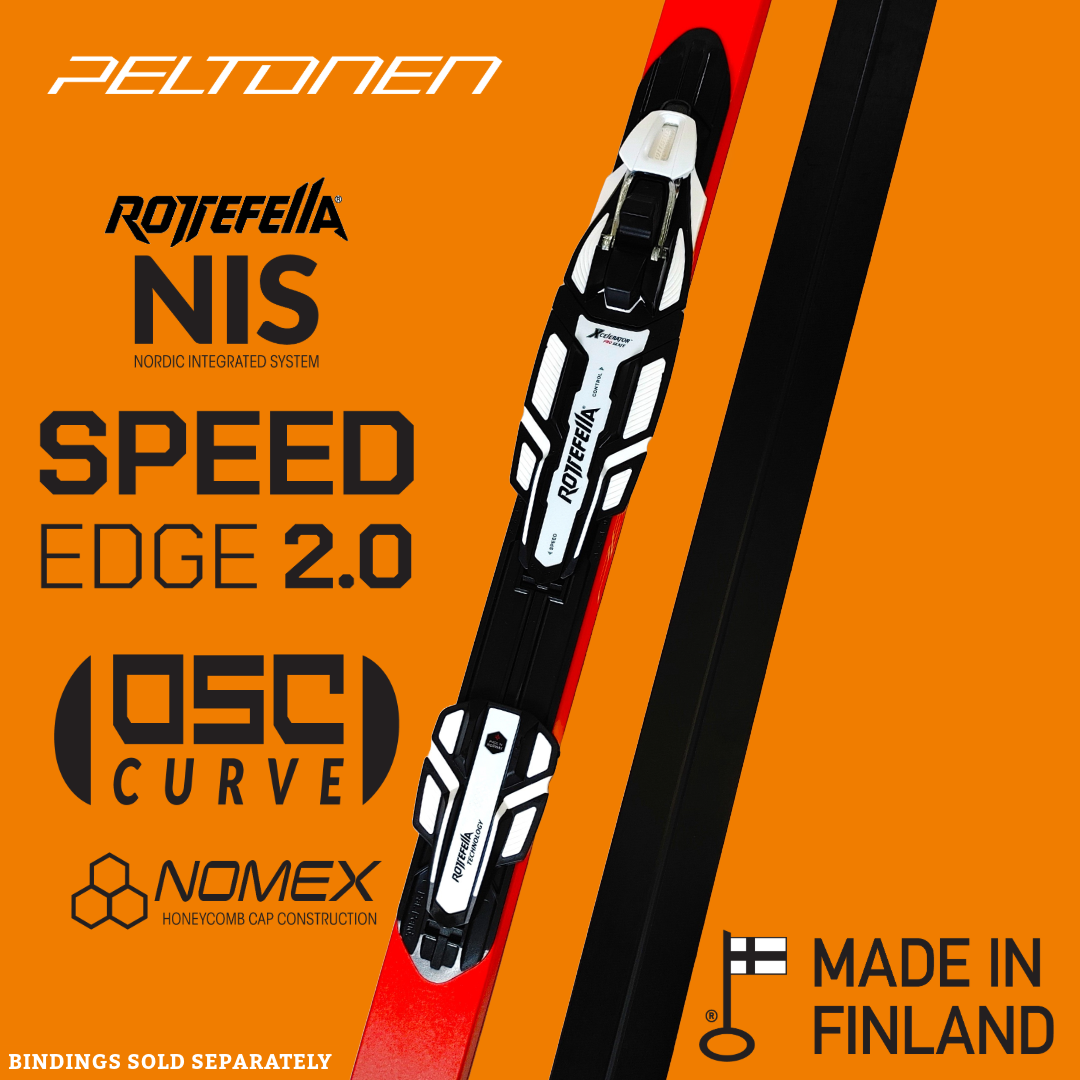 A product picture of the Peltonen SUPRA X HARD TRACK Skate Skis