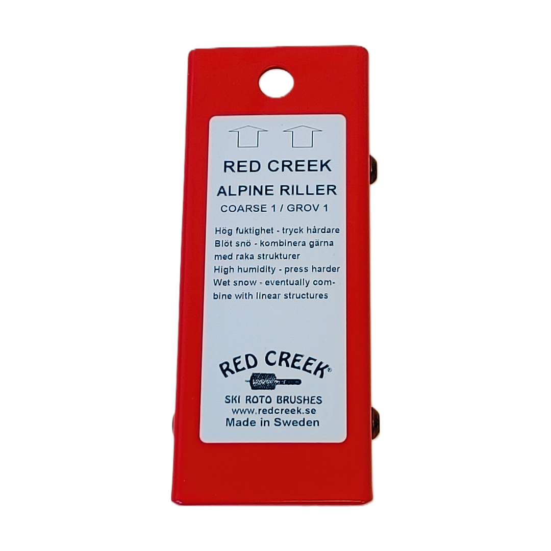 A product picture of the Red Creek Alpine Riller: Coarse Oblique Cut