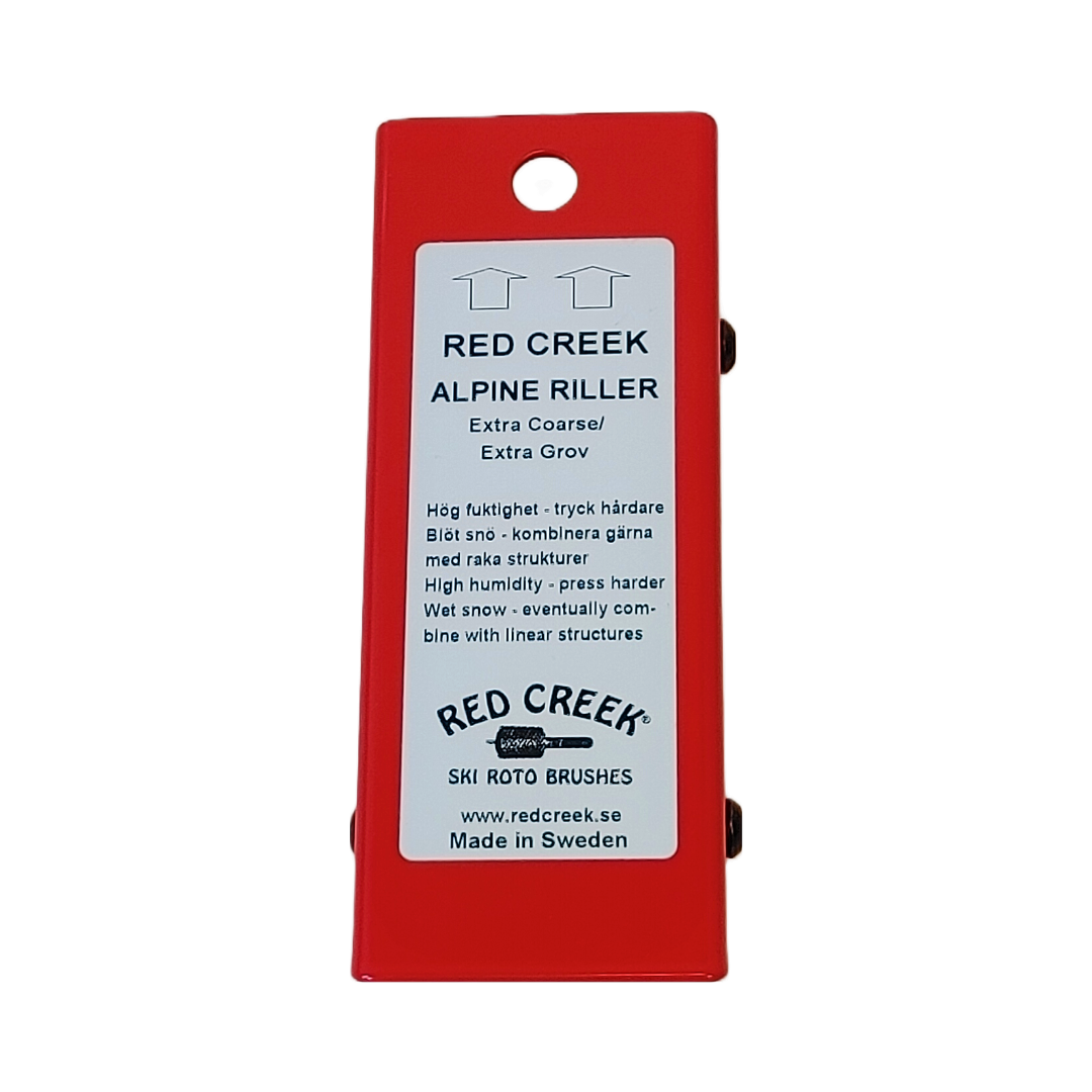A product picture of the Red Creek Alpine Riller: Extra Coarse Oblique Cut