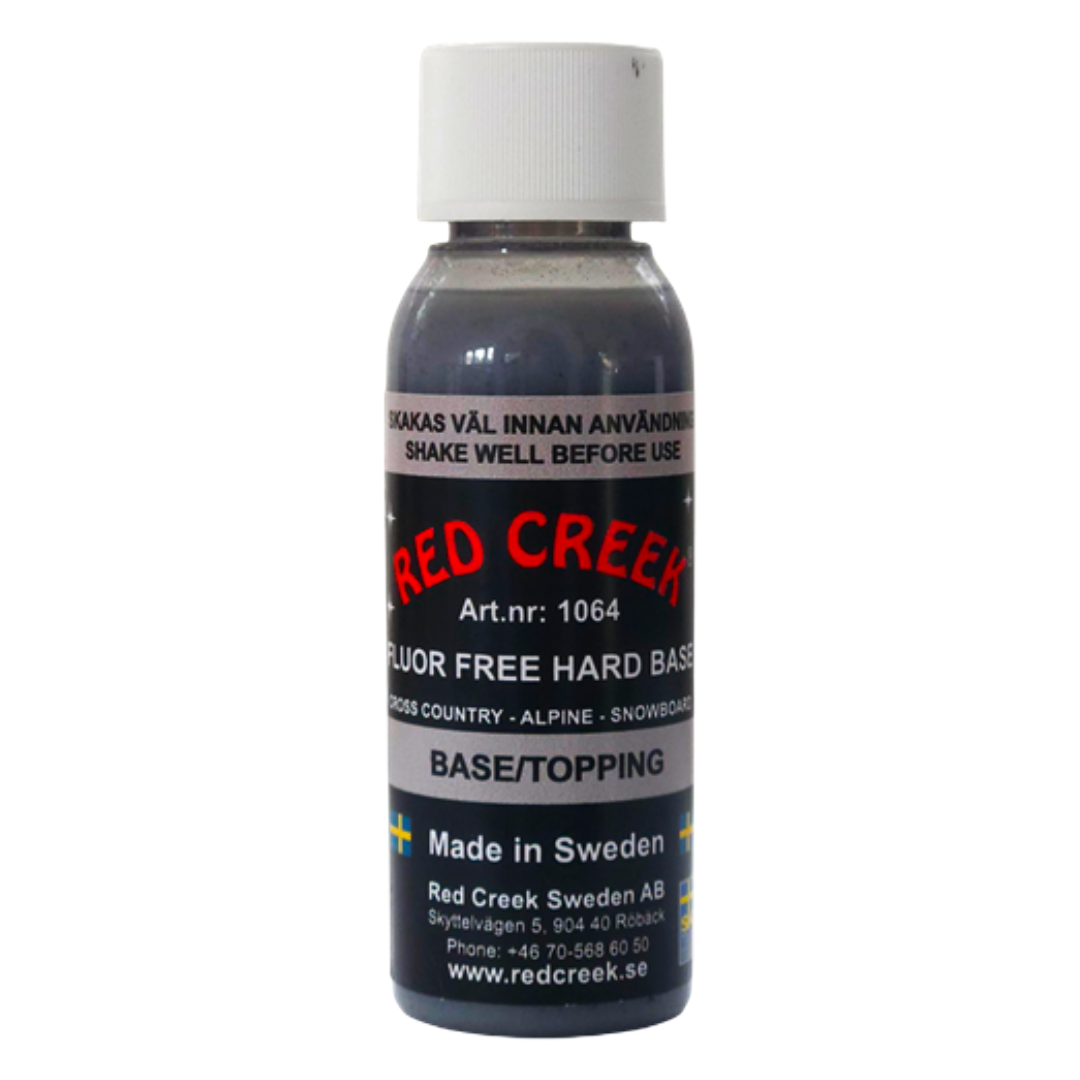 A product picture of the Red Creek Fluoro-Free Racing Hard Base, Icy Snow Liquid Glide Wax | 90ml