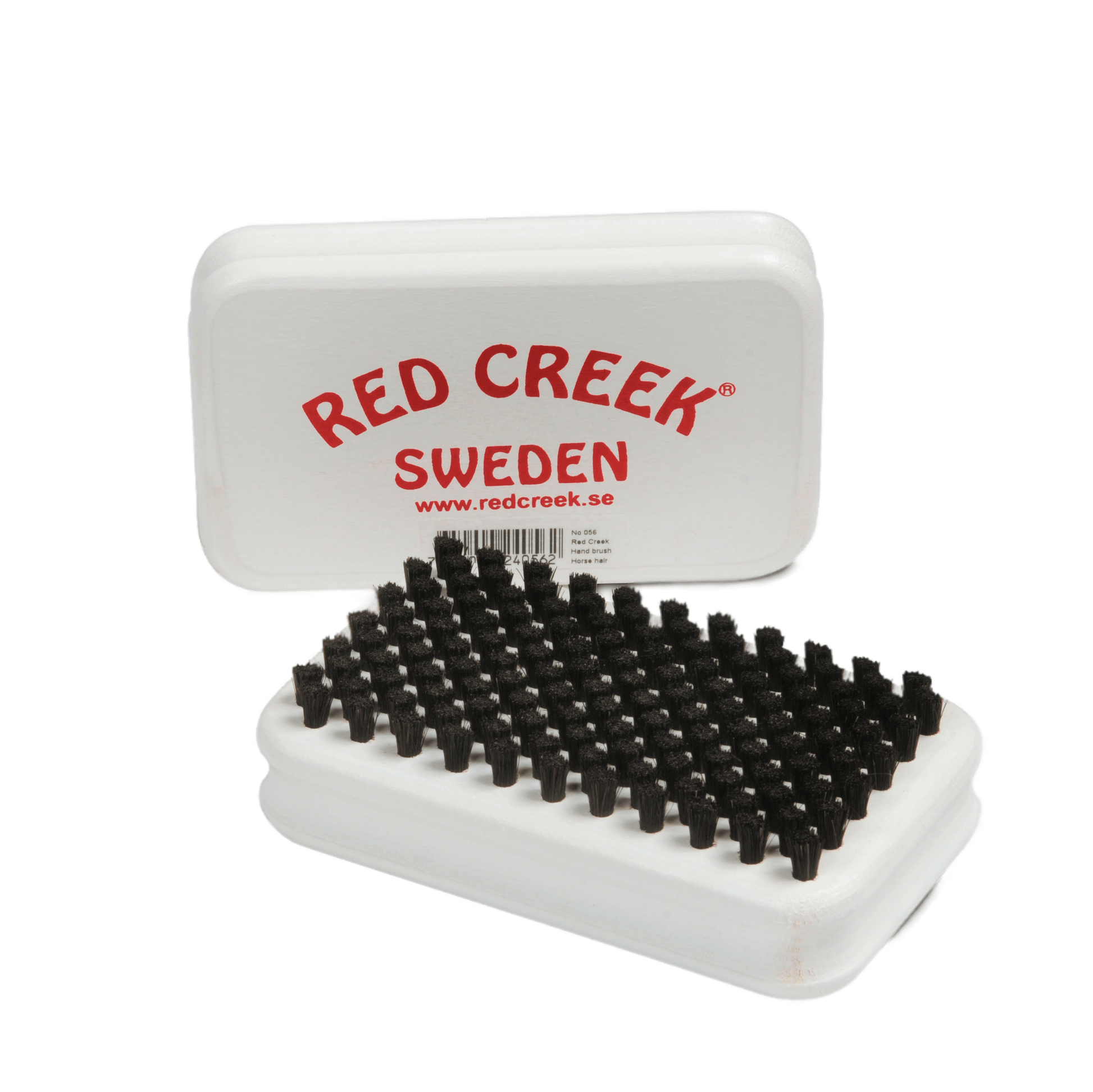 A product picture of the Red Creek Black 6mm Horsehair Hand Brush