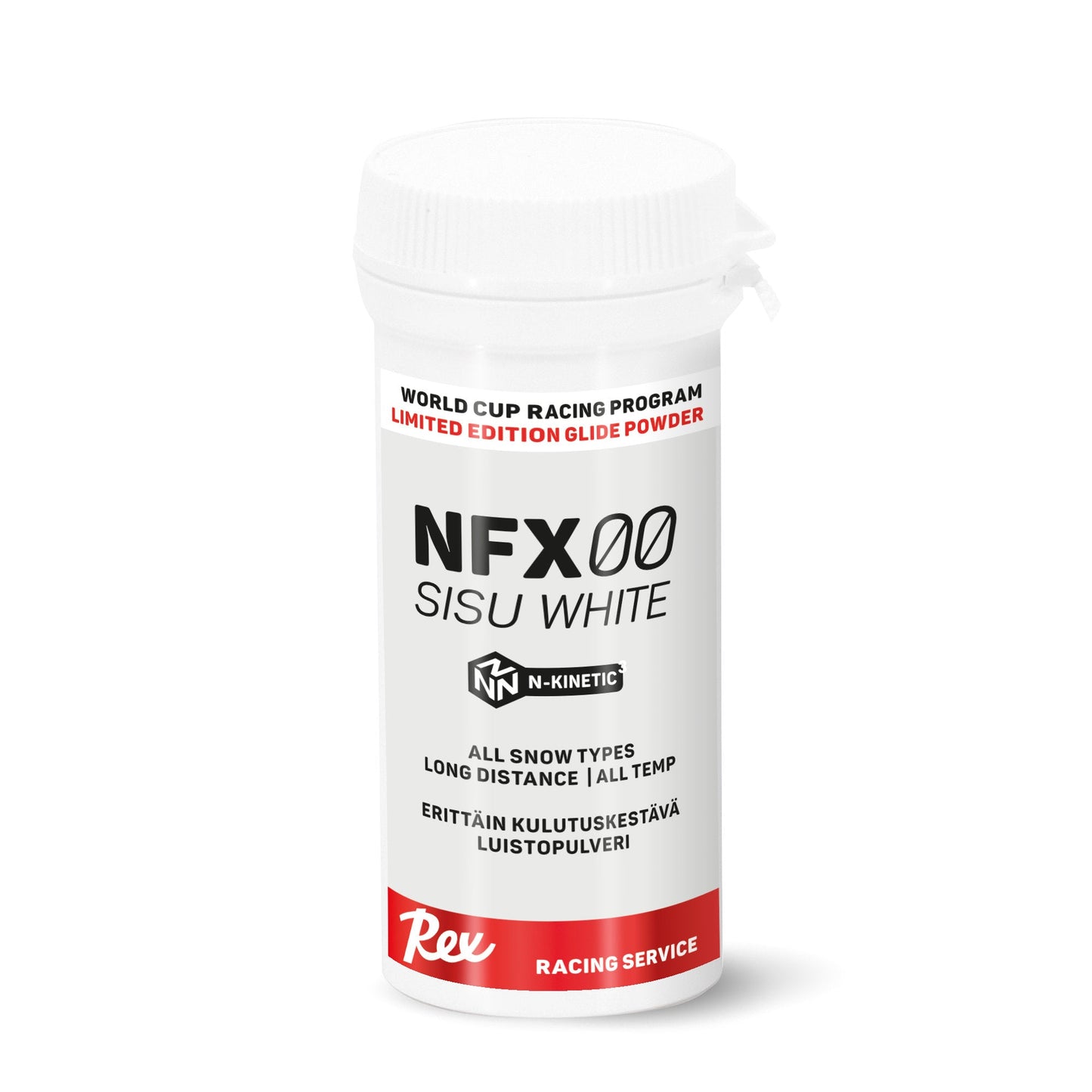 A product picture of the Rex Wax NFX 00 SISU White UHW Powder | 20g