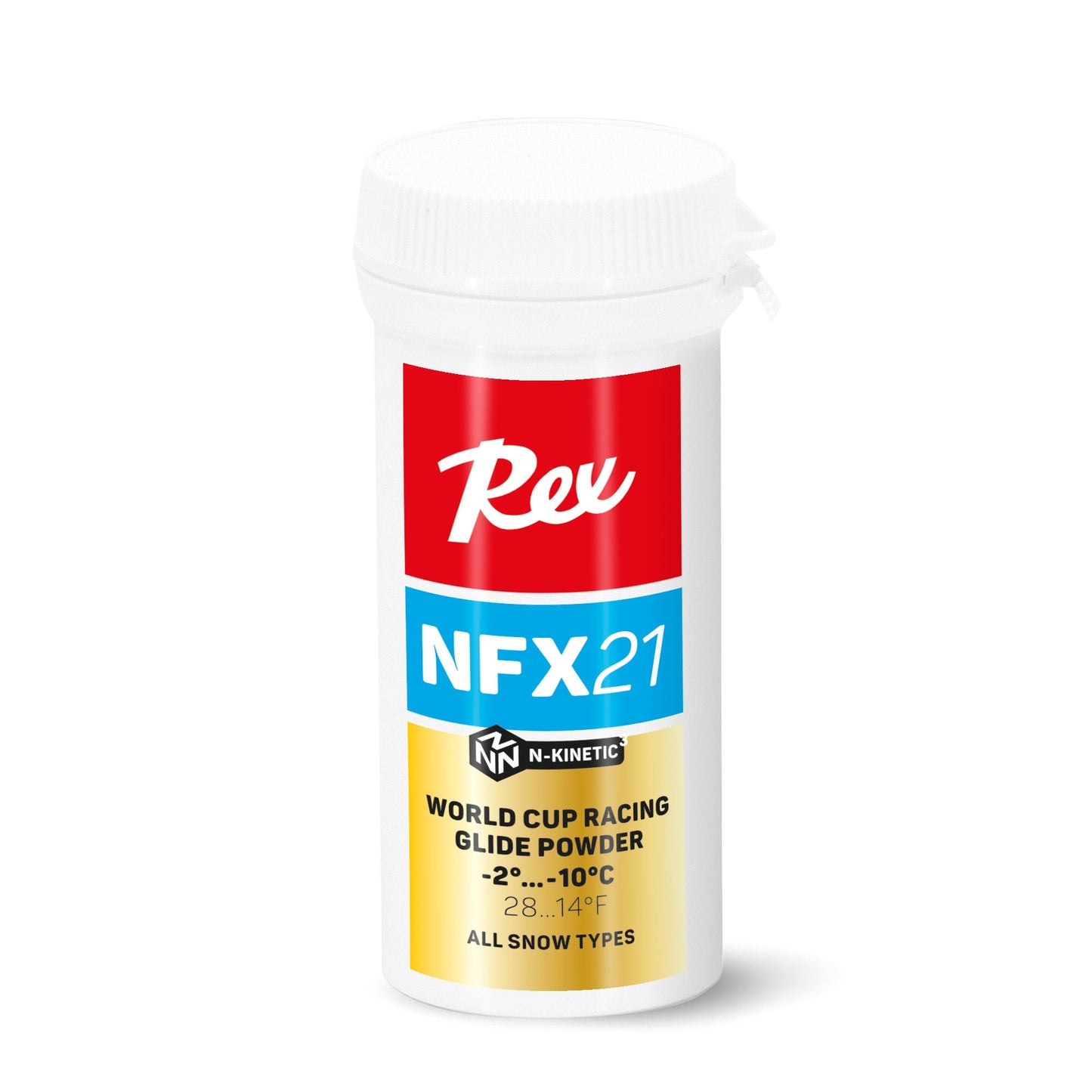 A product picture of the Rex Wax NFX21 Blue Powder