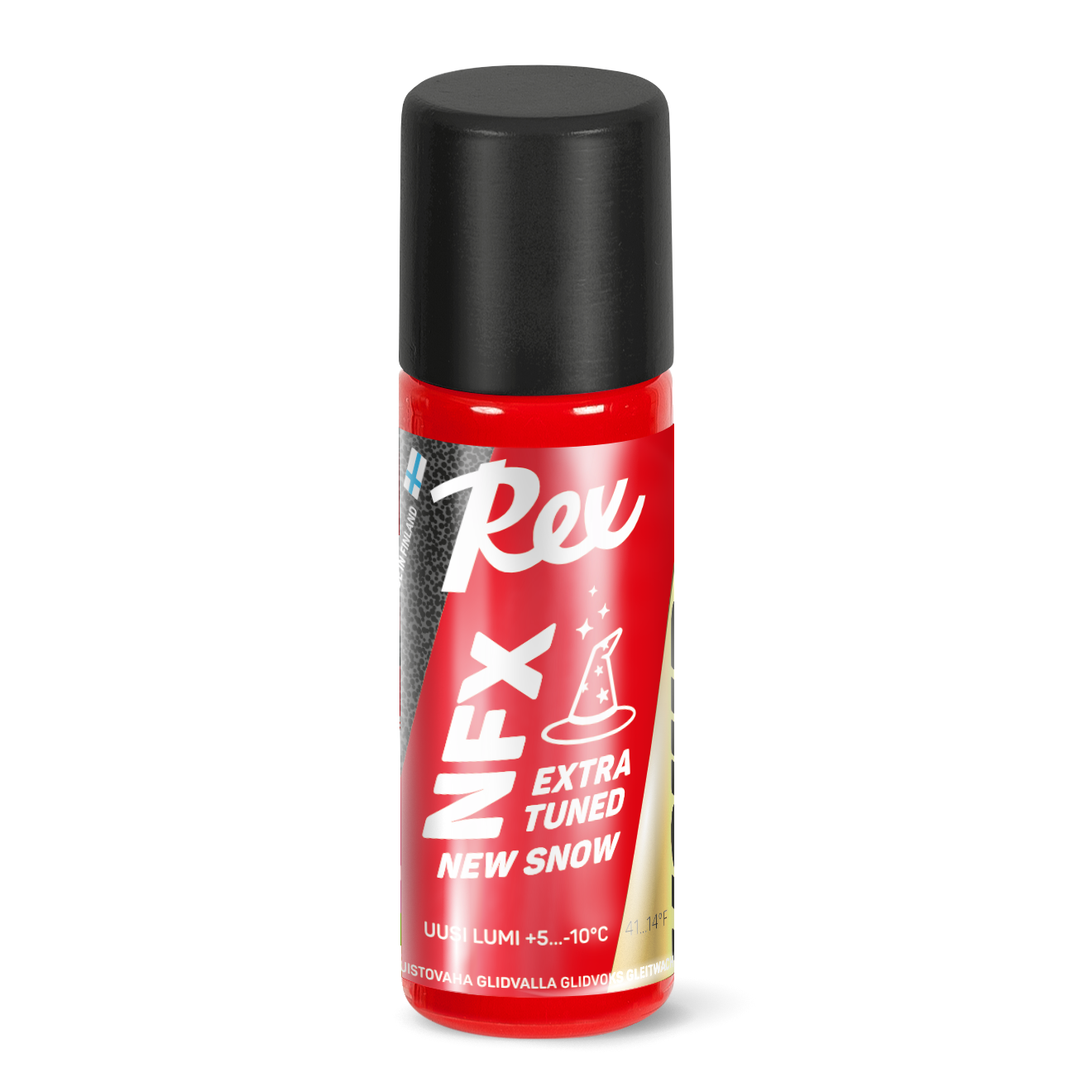 A product picture of the Rex Wax NFX Black Liquid Glider (5C/-10C) | 60ml