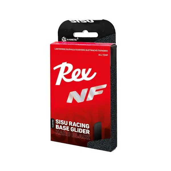 A product picture of the Rex Wax NF SISU Black Base Paraffin