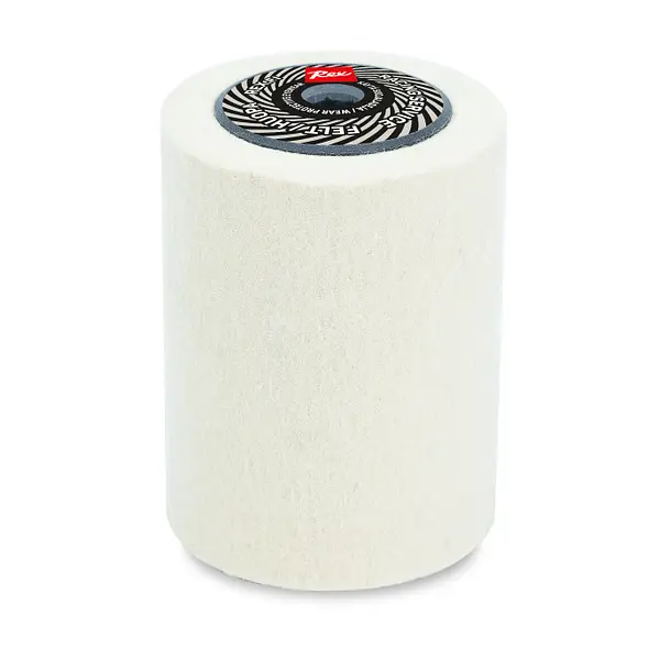 A product picture of the Rex Wax Felt 100mm Roto Brush