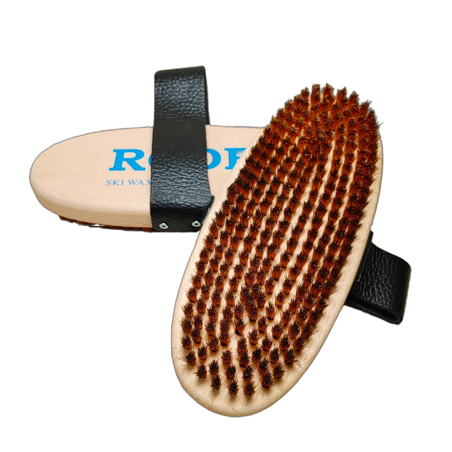 A product picture of the Rode Bronze Oval Handbrush