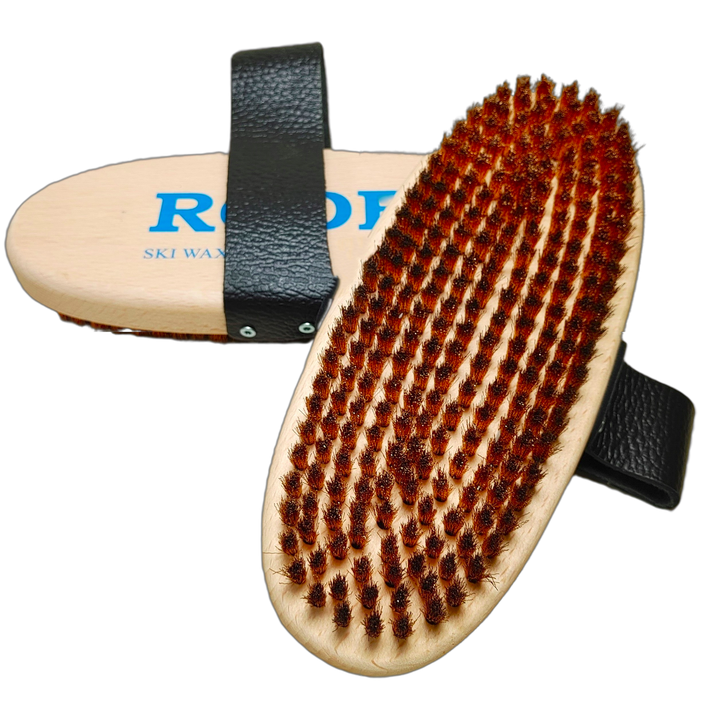 A product picture of the Rode Bronze Oval Handbrush