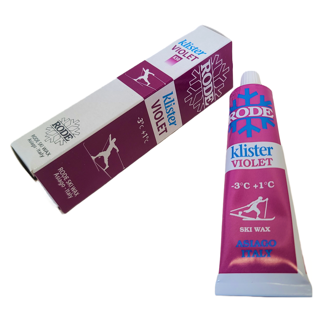 A product picture of the Rode Violet Klister K30