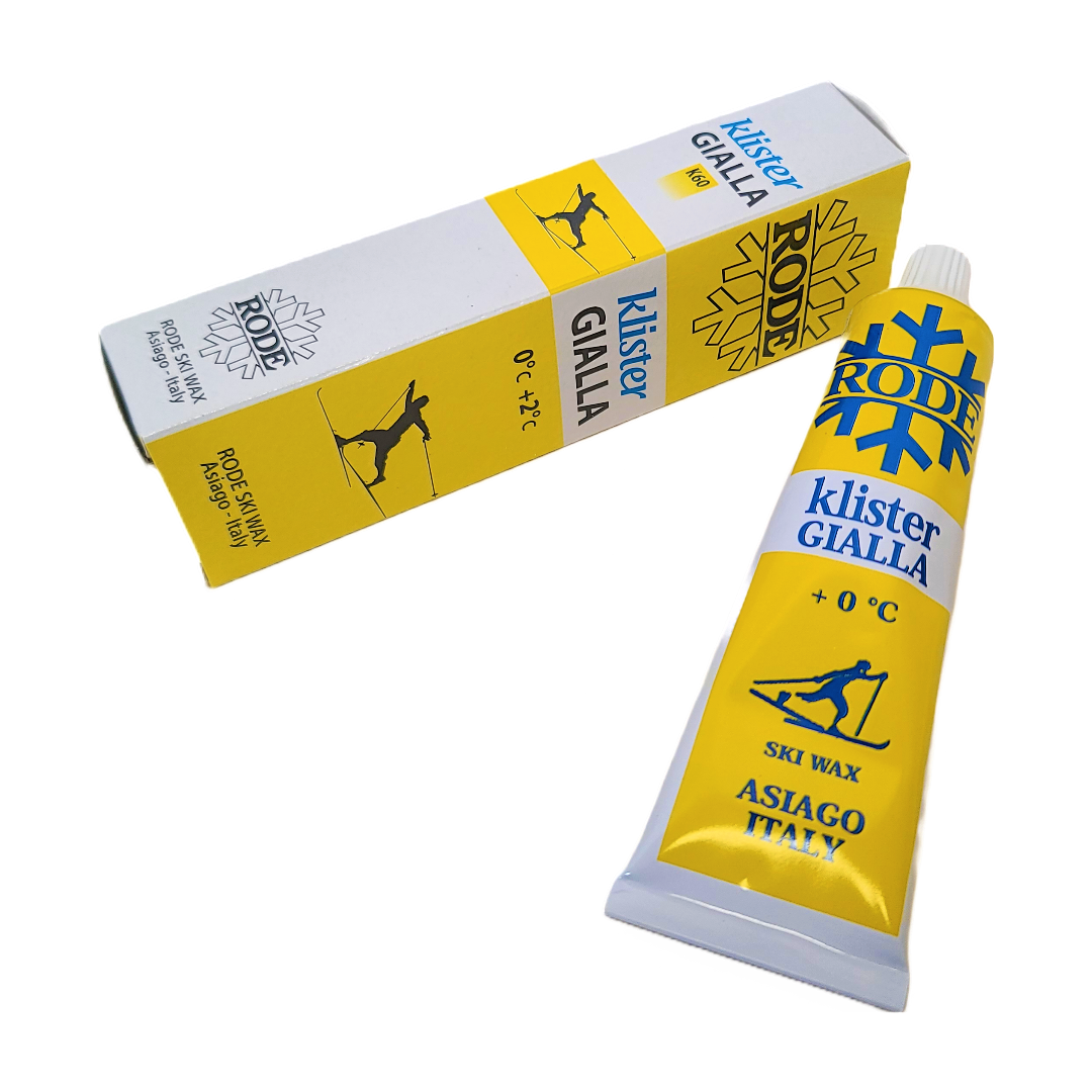 A product picture of the Rode Yellow Klister K60
