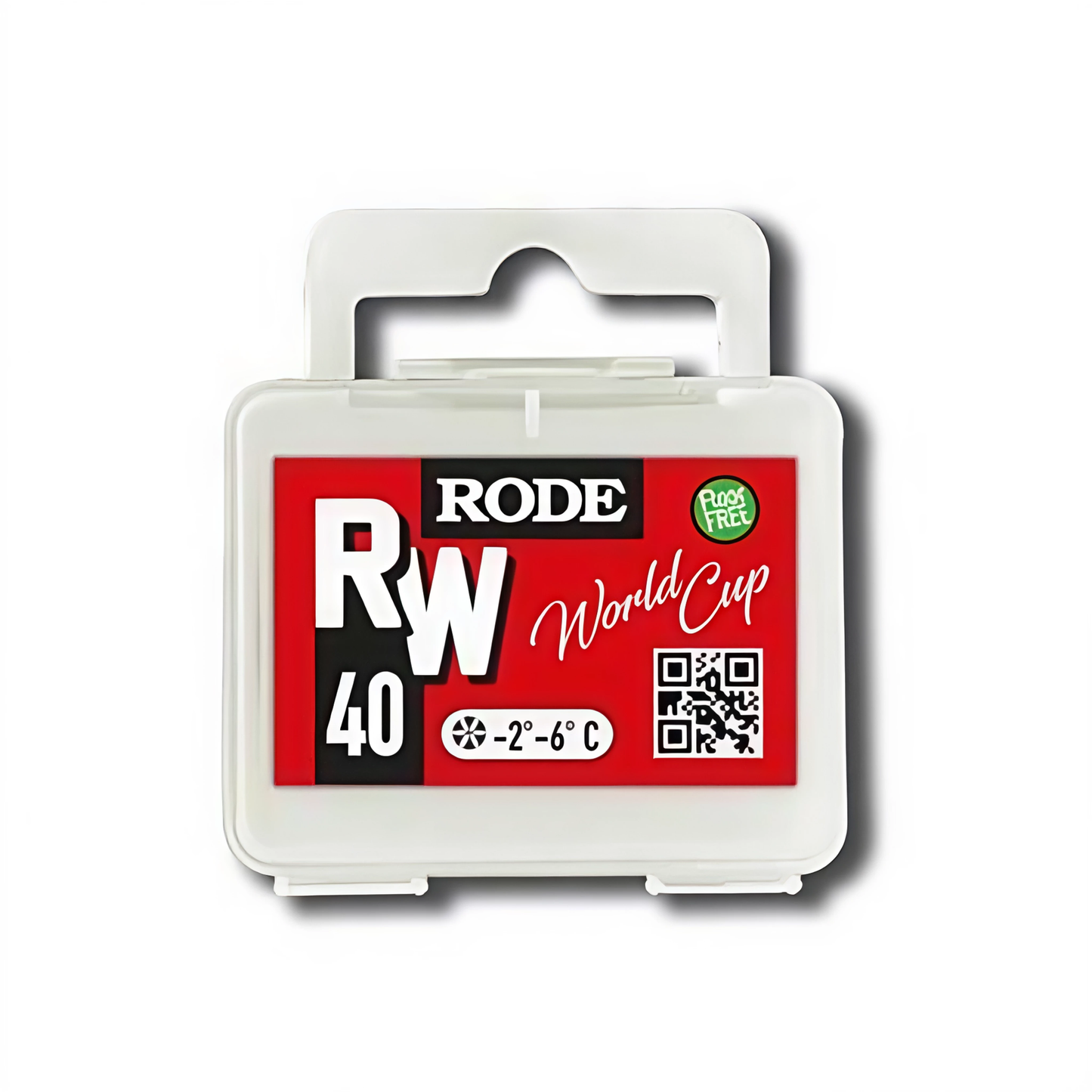 A product picture of the Rode RW40 Wool-Apply Block RED