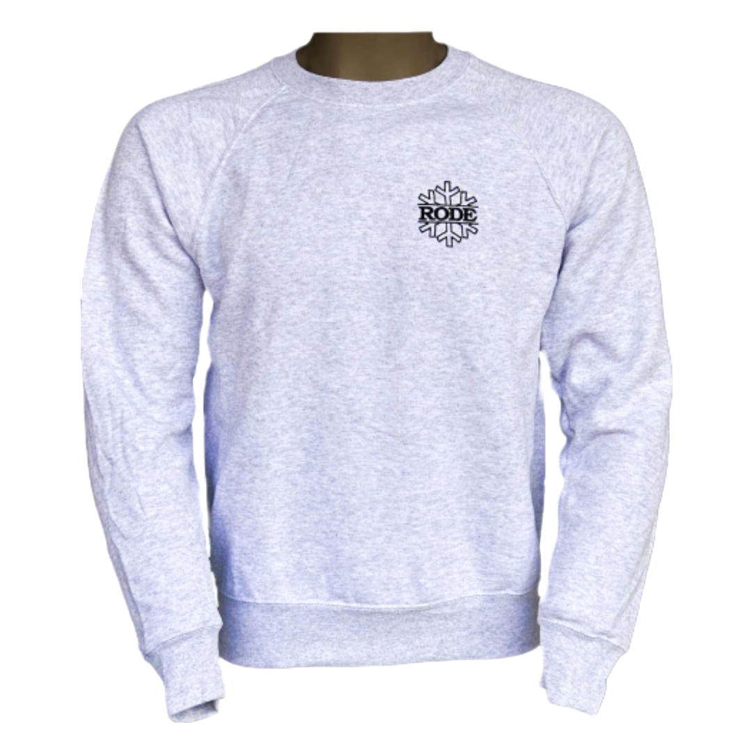 A product picture of the Rode Long-Sleeve Sweatshirt
